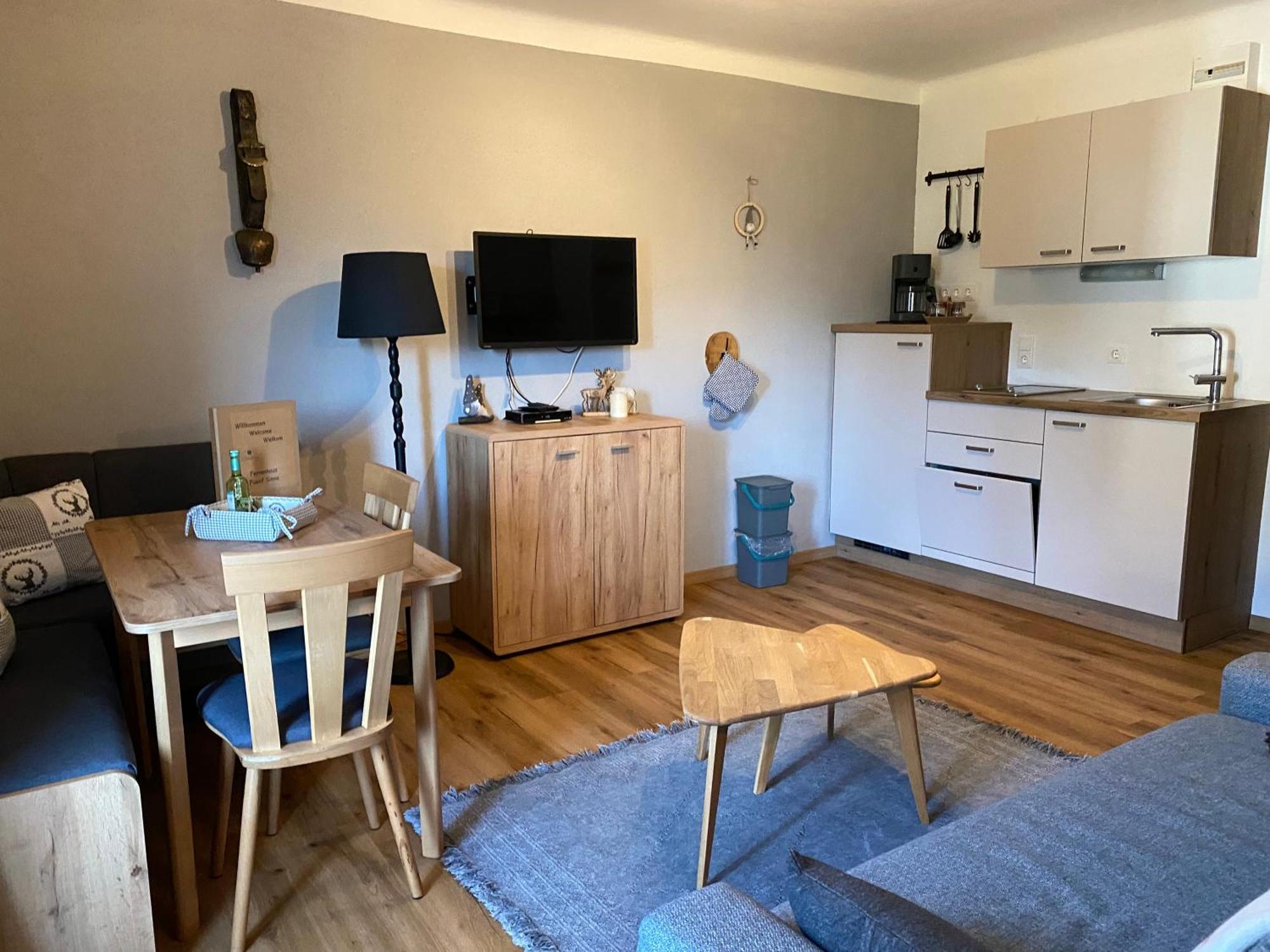 Appartement Kuhglocken Ferienhaus Fuenf Sinne Добриах Экстерьер фото